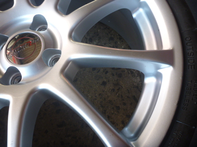 E1260 WORK ESPERIO 17インチ 7J +45 100/4H &195/60R17 未使用 スタッドレス 4本 ロッキー ライズ 等_画像3