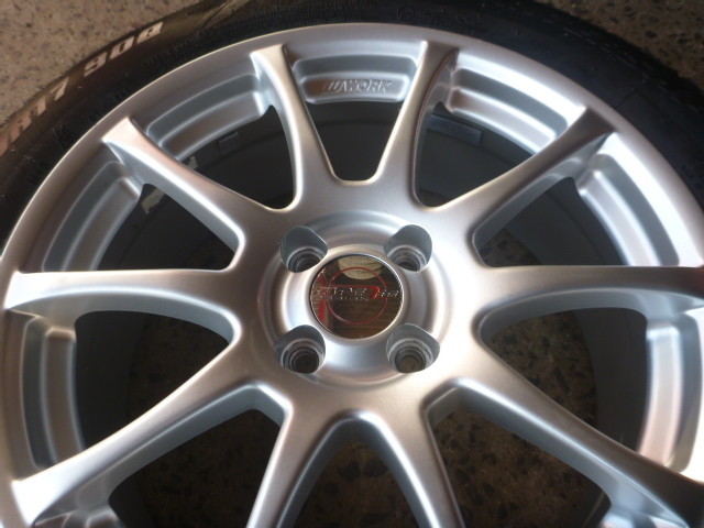 E1260 WORK ESPERIO 17インチ 7J +45 100/4H &195/60R17 未使用 スタッドレス 4本 ロッキー ライズ 等_画像6