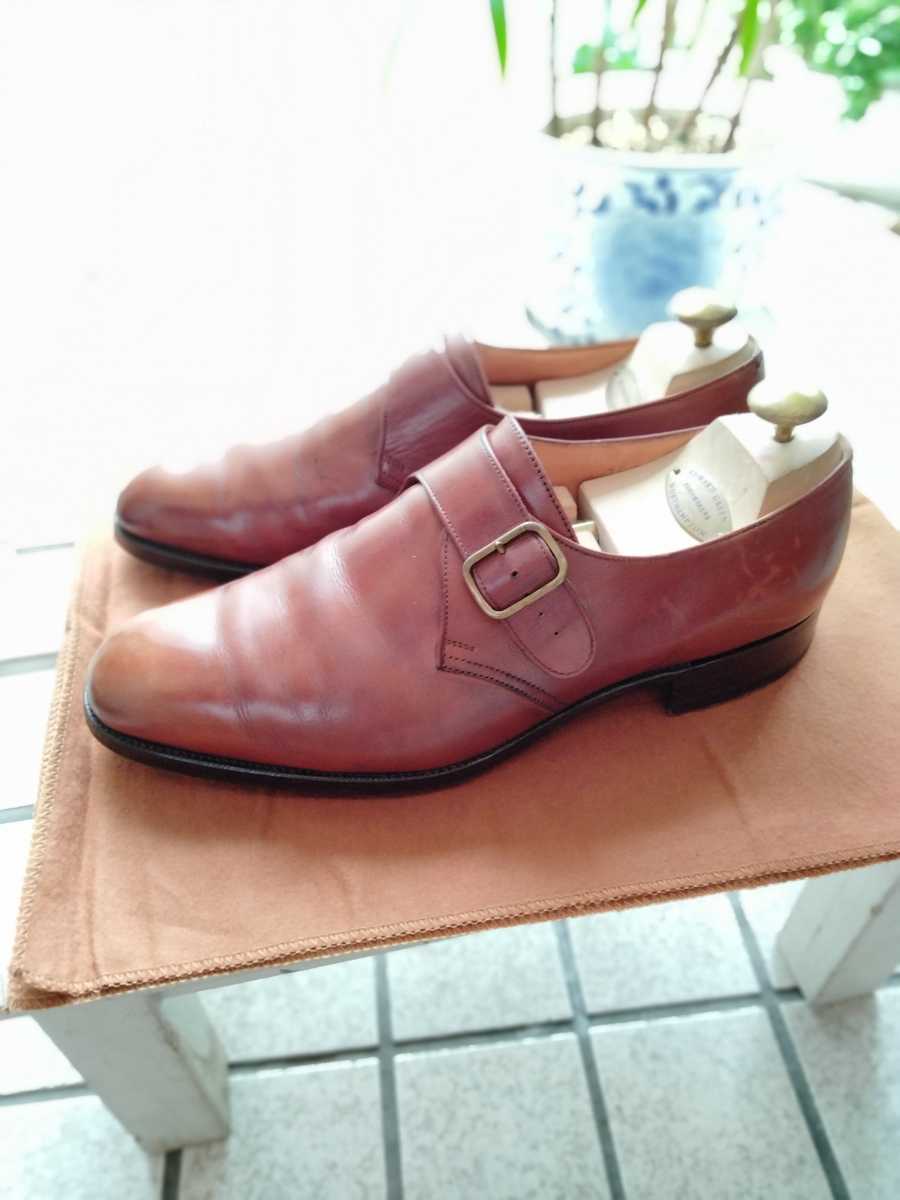 純正シューツリー.布付 希少美品 エドワードグリーン TROON 筆記体 7F