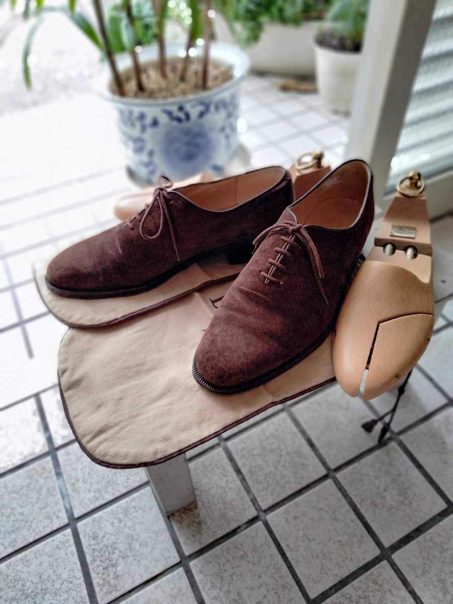 コルドヌリアンシューツリー.保存袋付 希少美品 7 ベルルッティ ホール