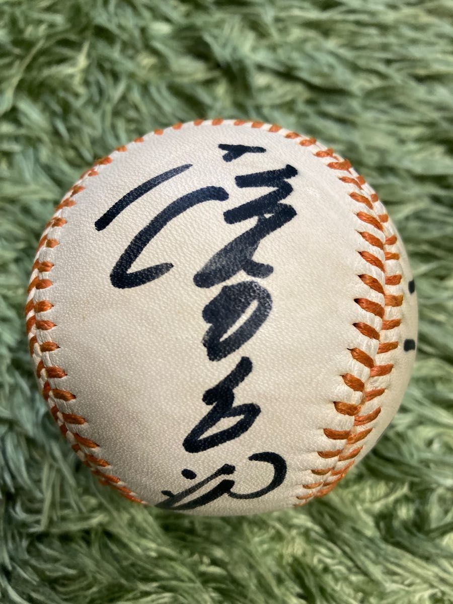 稀少】江夏豊 田淵幸一 遠井吾郎 藤田平 直筆サインボール 阪神