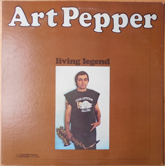 ■中古品■Art Pepper アート・ペッパー/living legend(USED LP)_画像1