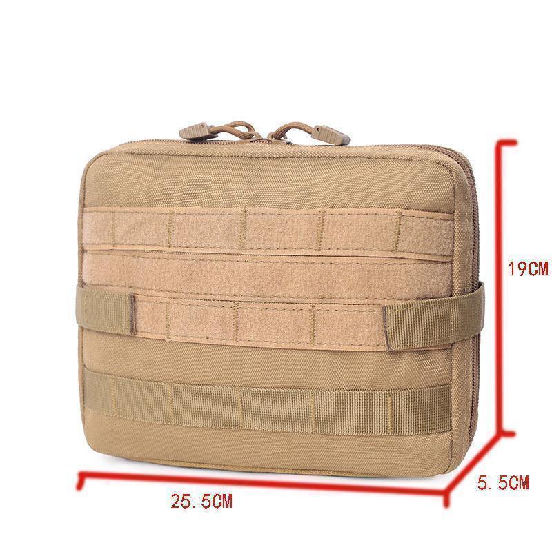  Tacty karu pouch outdoor bag attached outside molding system camp sand beige 
