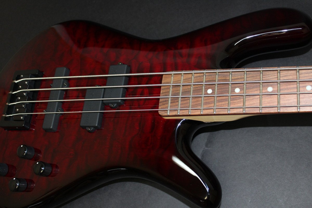 写真の現品販売！Spector / Legend 4 Classic Figured Maple Top Black Cherry_画像7