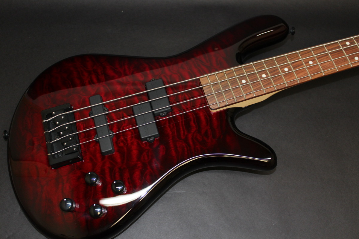 写真の現品販売！Spector / Legend 4 Classic Figured Maple Top Black Cherry_画像9