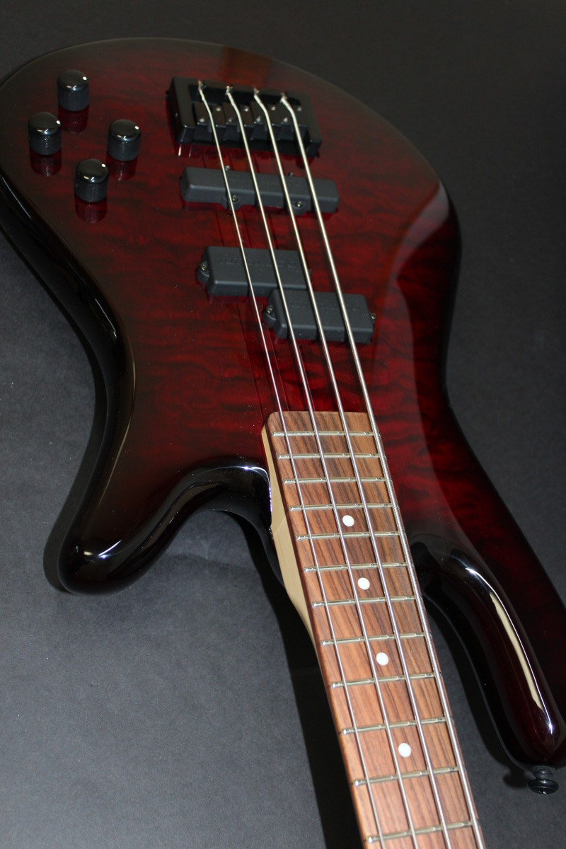 写真の現品販売！Spector / Legend 4 Classic Figured Maple Top Black Cherry_画像6