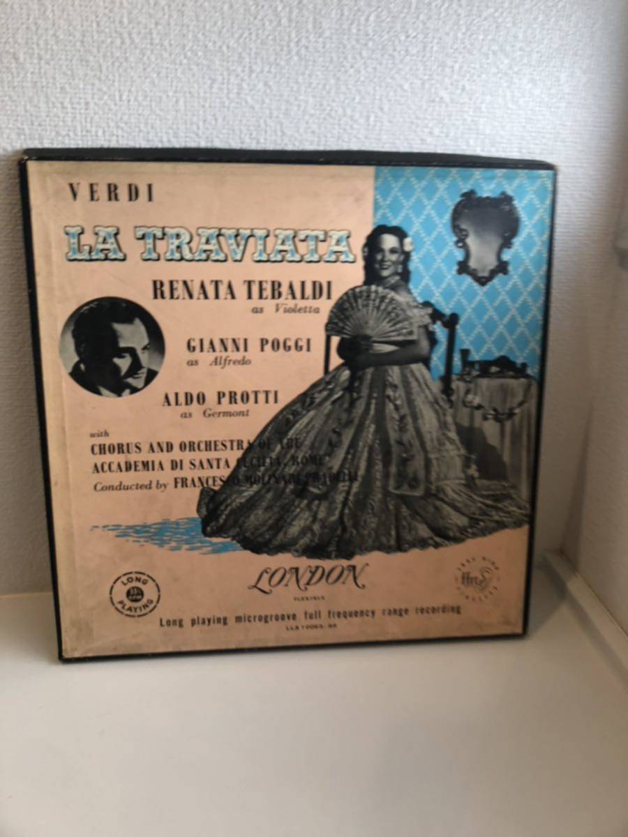 la traviata レコード 音楽 ミュージック コレクション 昭和レトロ_画像1