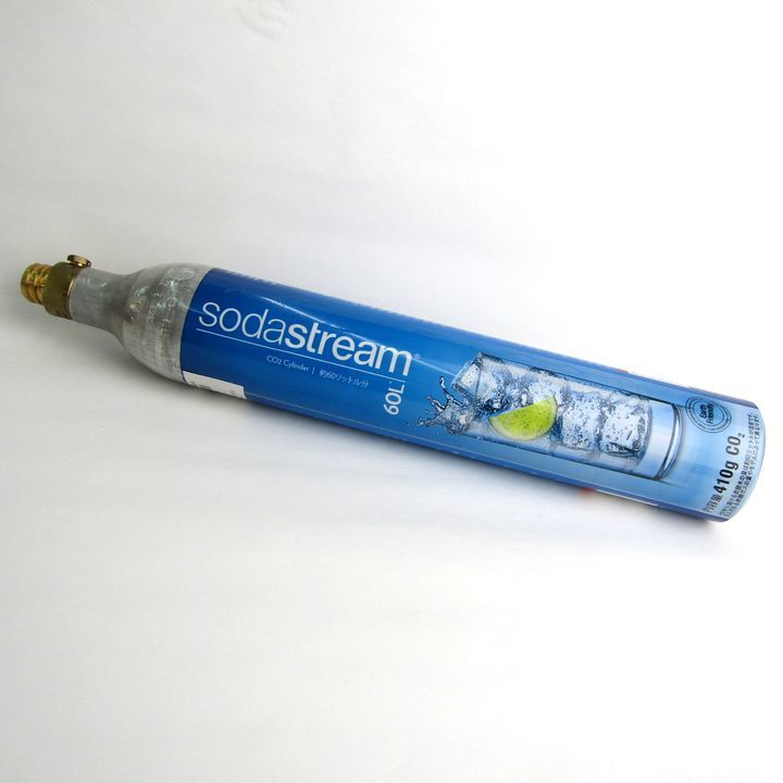 ソーダストリーム 交換用ガスシリンダー 高圧ガス製品 未開封 調理器具 メンズ 410gサイズ SODASTREAMの画像1