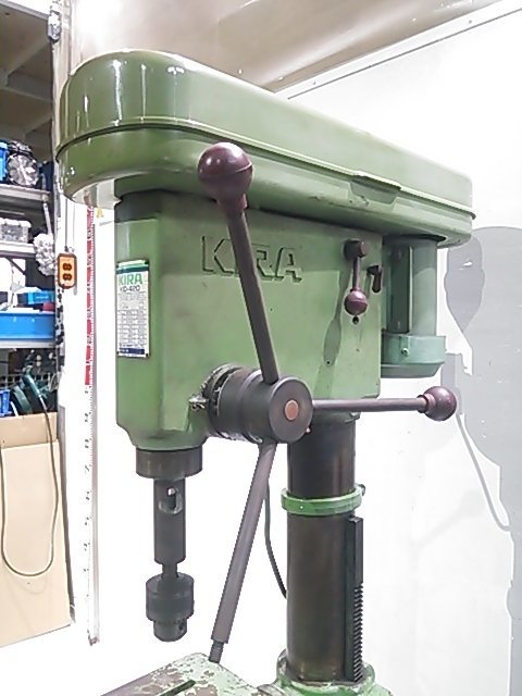 KIRA キラ タッピングボール盤 KID-420 穴あけ ベンチドリル 三相200V 動作良好 ■店舗引取り限定■ J4551