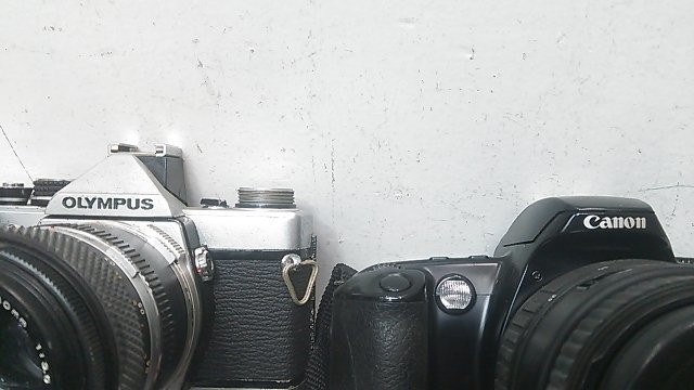 【1円スタート！】カメラ フィルムカメラ 一眼レフカメラ 7点セット NIKON FUJI OLYMPUS FUJIFILM CANON など ※ジャンク A4966の画像10