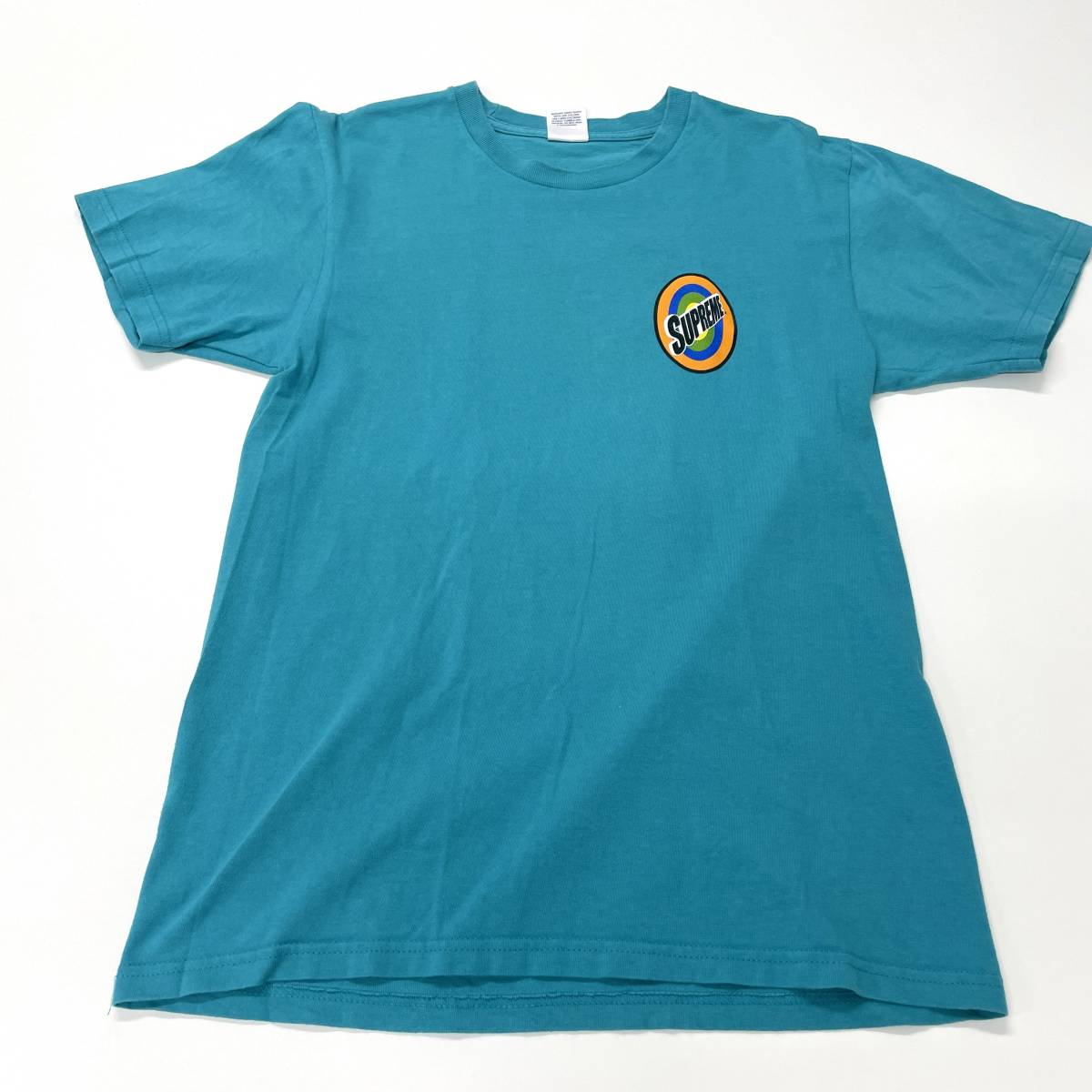 SUPREME 16SS Spin Tee size M Turquois シュプリーム F106_画像2