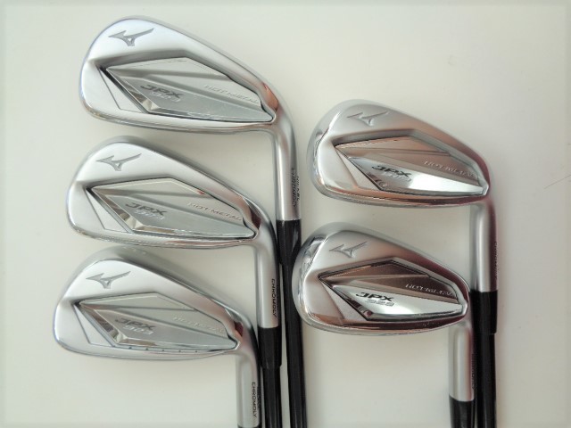 美品！Mizuno ミズノ◇JPX 923 HOT METAL(ホットメタル) アイアン #6-PW(5本) 純正カーボン MFUSION i56(SR) ◆中古品◆1730_画像1