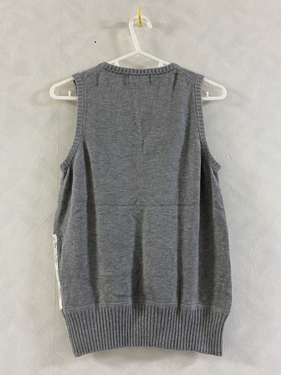 Callaway ニットベスト サイズM レディース レース アンゴラ混 キャロウェイ GOLF ゴルフ_画像4