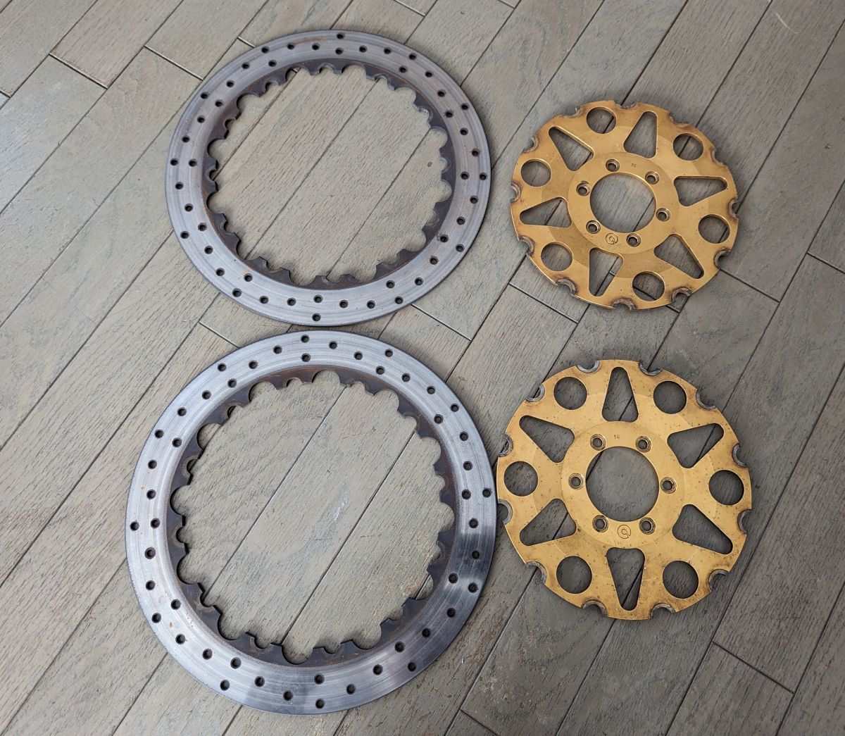 brembo(ブレンボ)フローティングディスク 左右セット DIA330 BRAKE