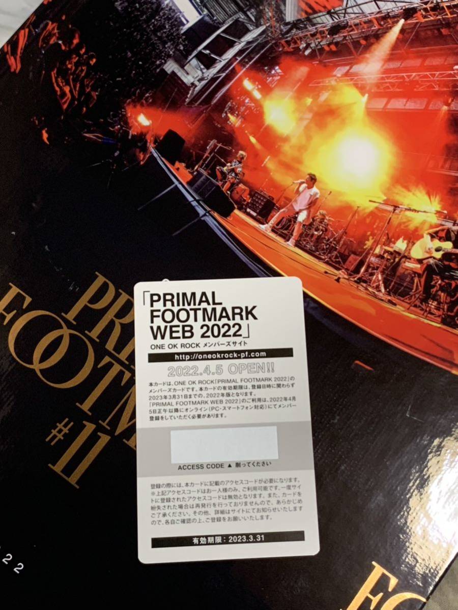 海外並行輸入正規品 ONE OK ROCK primal footmark #12 2023