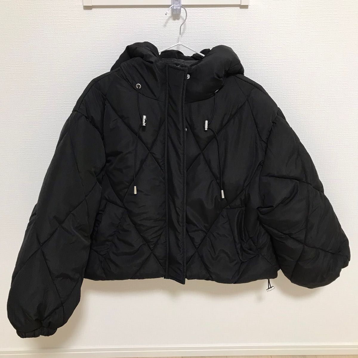 GRL フード付き キルティングショート丈 ダウンジャケット kd18 GRL フード付き キルティングショート丈 ダウンジャケット kd18