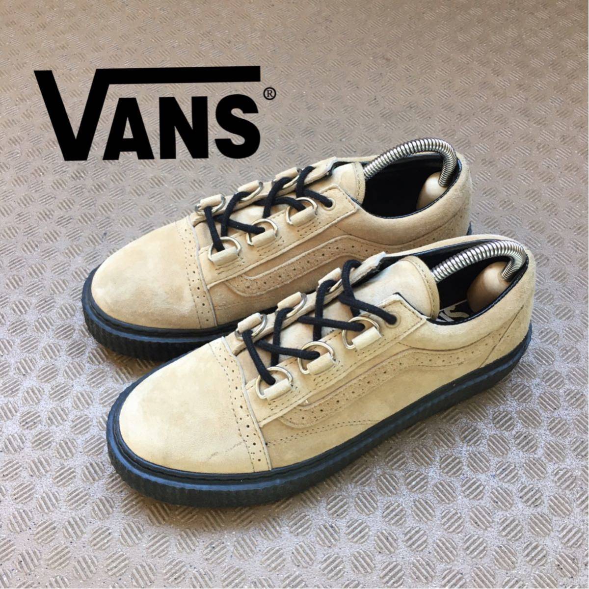 *[ VANS ]* OLD SKOOL крипер женский замша спортивные туфли * размер 23