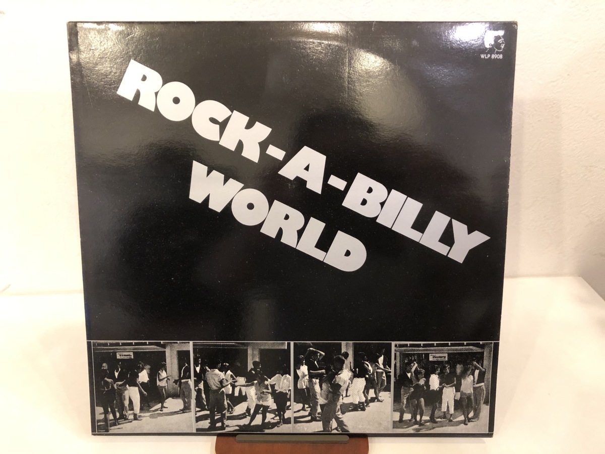 【中古品】VA / ROCK-A-BILLY WORLD WLP-8908 LP JOHNNY MAC BILL THOMAS LINK DAVIS BILL GARLAND BRYAN WALKER #100200_画像1