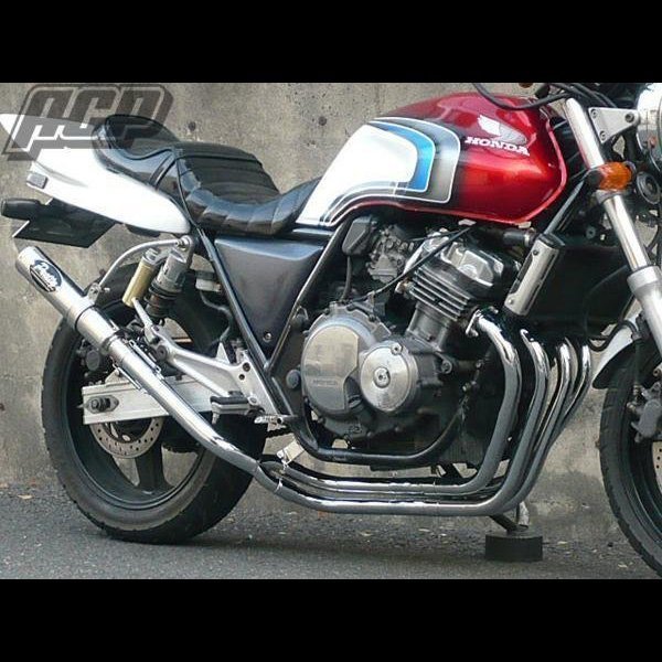 55%OFF!】 プリティー製 CB400SF NC31 改 タイプ2 4-2-1 マフラー