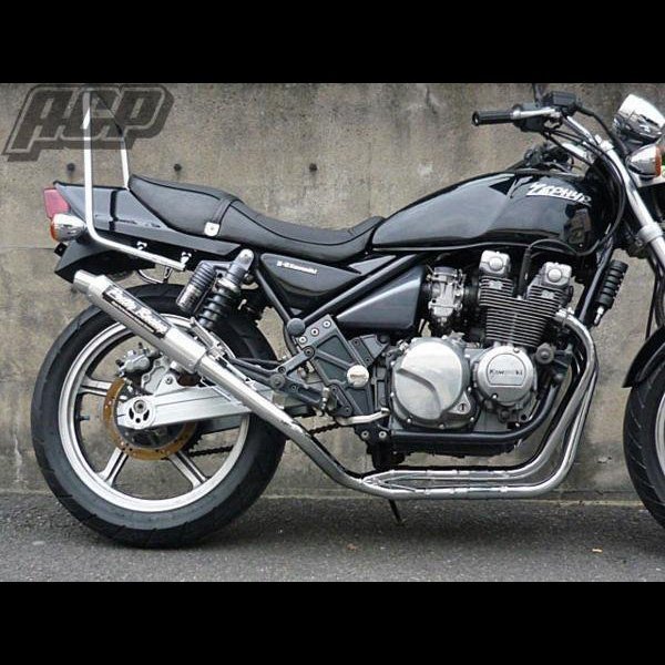 高品質新品 プリティー製 ゼファー400 極 タイプ3 4-2-1 マフラー