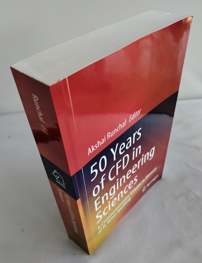 ★送料込【エンジニアリング科学におけるCFDの５０年】ブライアン・スポルディング追悼記念論文集★【英語版】_画像2