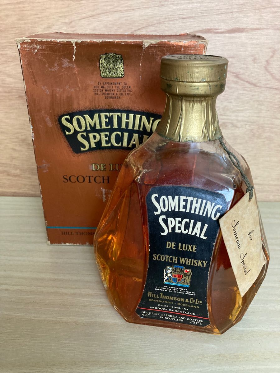 サムシングスペシャルデラックス  SOMETHING SPECIAL DELUXE 古酒 スコッチウイスキー