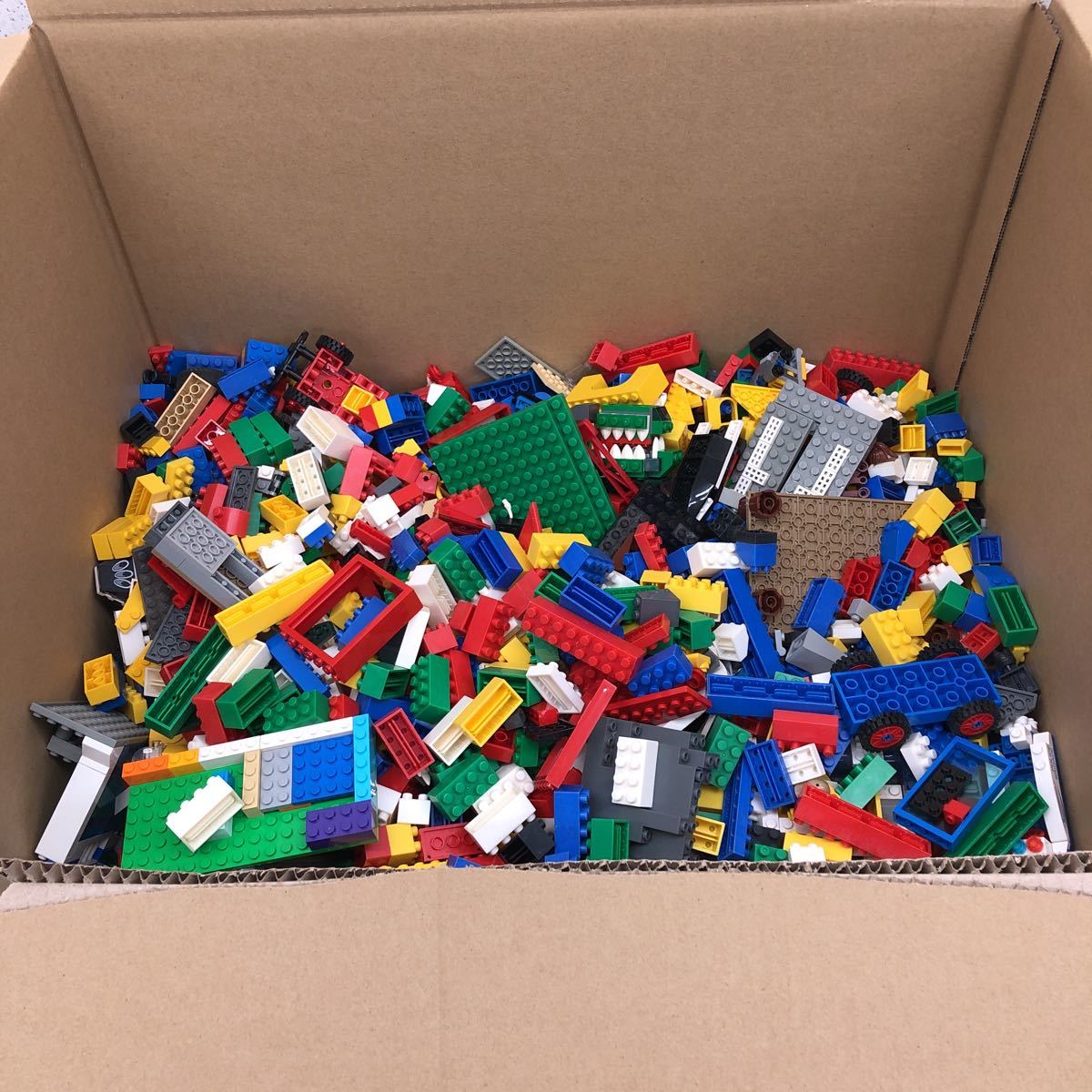 【ジャンク】LEGO フィグ ブロック 大量セット 傷汚れ有り 欠品破損不明 パーツ未チェック レゴブロック以外も有り 120サイズの画像1