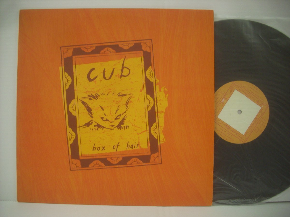 ■ 輸入USA盤 LP 　cub / box of hair カナダ産ギターポップバンド サードアルバム 1996年 ◇r50112_画像1