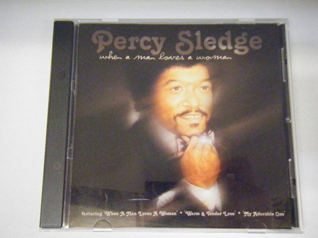 ▲CD PERCY SLEDGE パーシー・スレッジ / WHEN A MAN LOVES A WOMAN 輸入盤 GOING FOR A SONG GFS304◇r50121_画像1