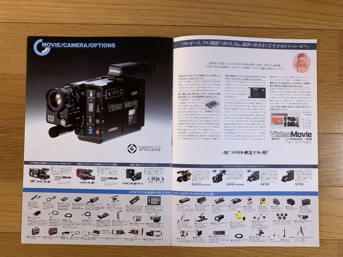 昭和62年2月　ビクター　ビデオシステムVHS総合カタログ　80年代　ハチマルレア物　Victor jvc_画像6