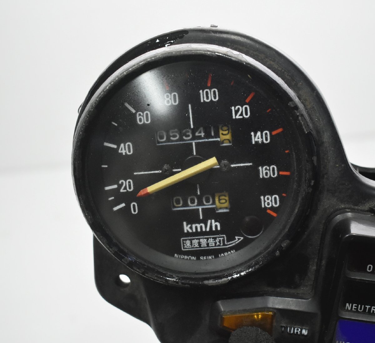 日本未発売】 ホンダ 純正 CB750F RC04 速度警告灯 スピードメーター