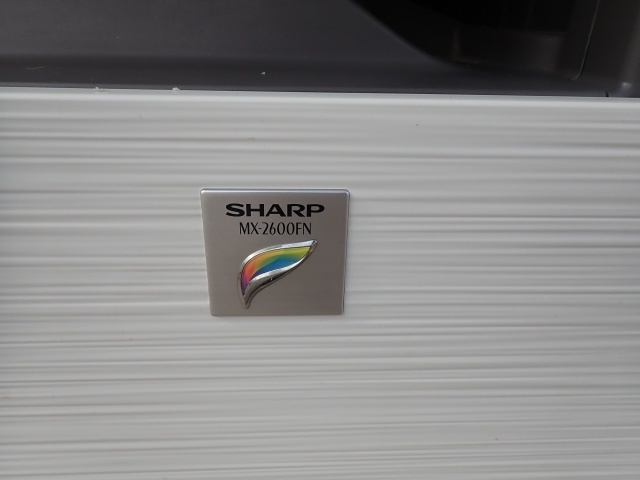 SHARP シャープ デジタルフルカラー複合機 コピー機 FAX PDF スキャナ トナー オフィス　事務 A4 B4 A3 タッチパネル MX-2600FN_画像2