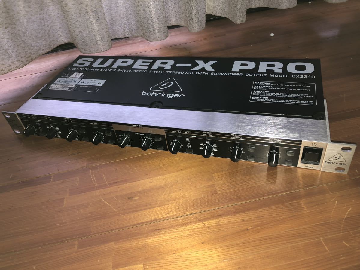 BEHRINGER チャンネルディバイダー SUPER-X PRO CX2310