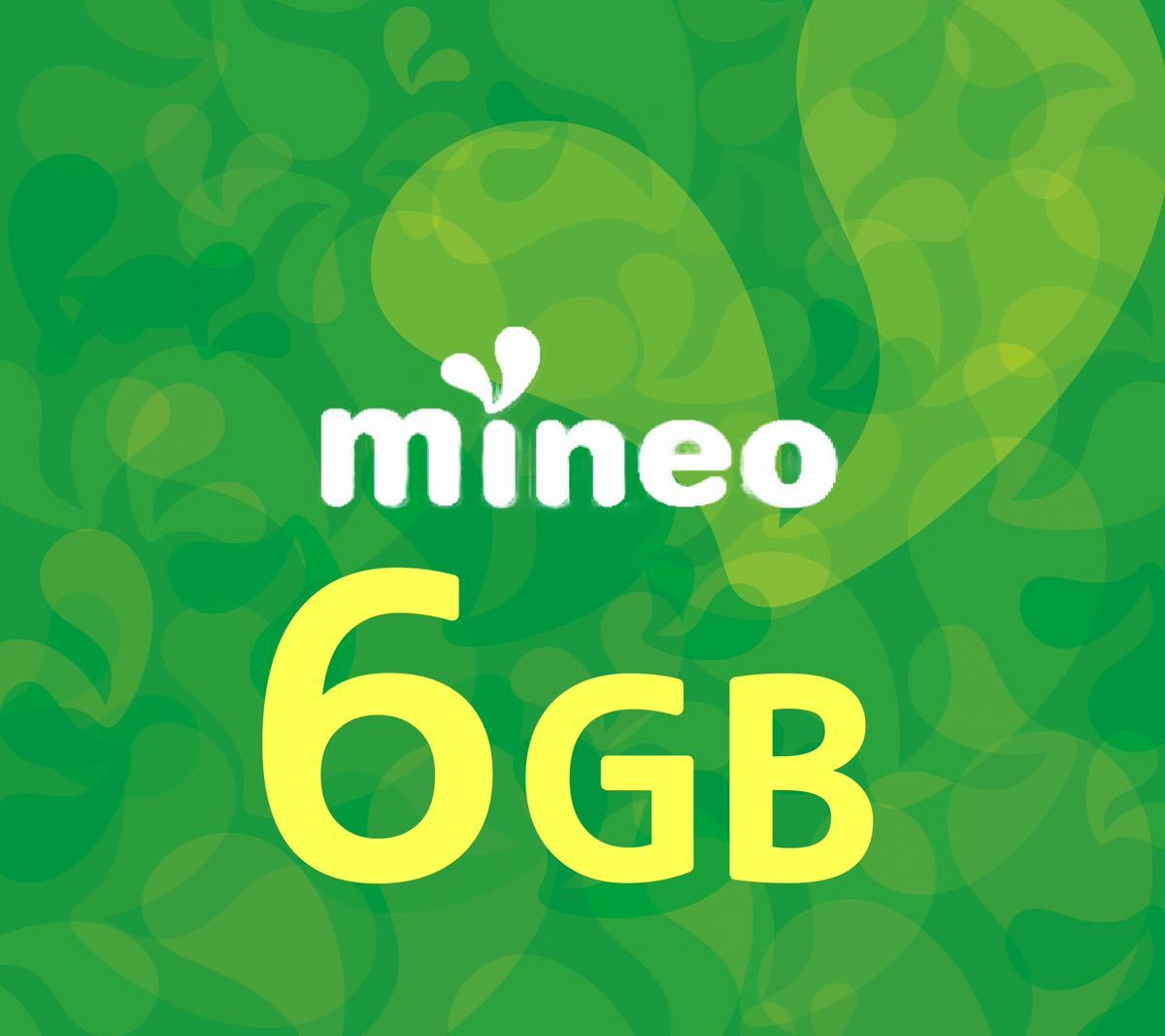 mineo マイネオ パケットギフト6GB(6000MB)の画像1