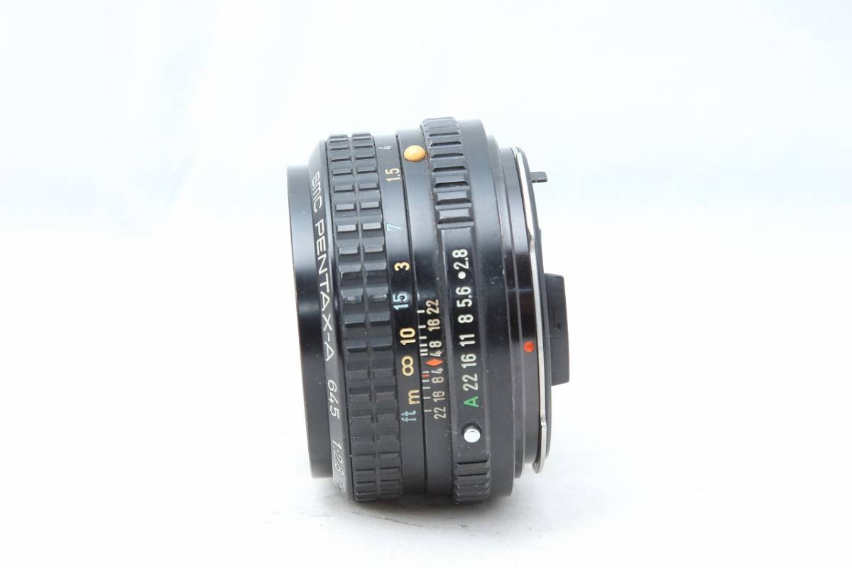 美品☆PENTAX ペンタックス SMC-A 645 F2.8 75mm 中判カメラ用単焦点
