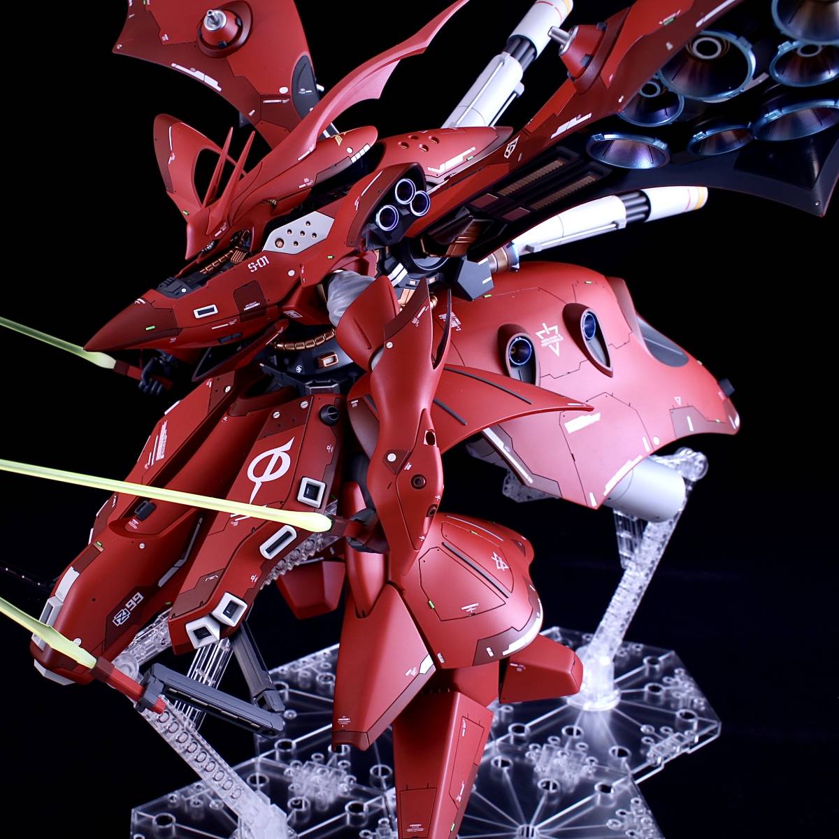 Bibian 比比昂- 【徹底改修全塗装完成品】HGUC ナイチンゲール1/144