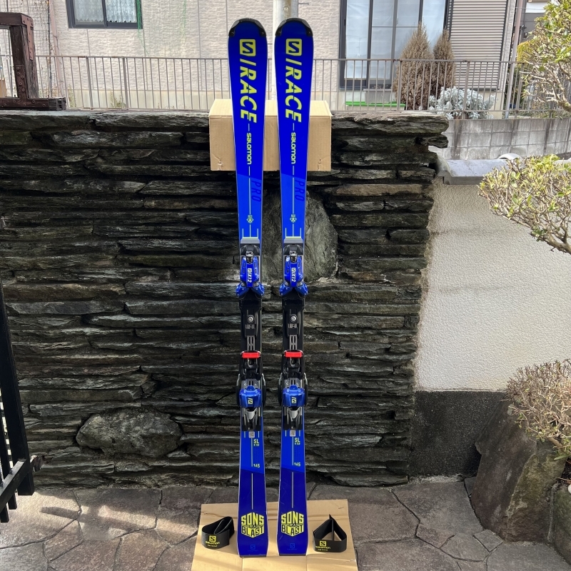 〇参考¥168 300 SALOMON S/RACE PRO SL 165㎝ X12 スキー