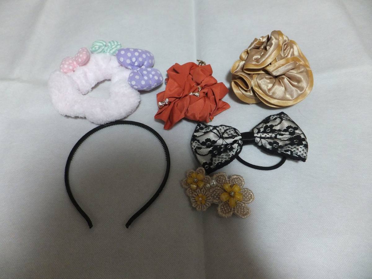 ヘアピン カチューシャ ヘアゴムセット - 通販 - guianegro.com.br