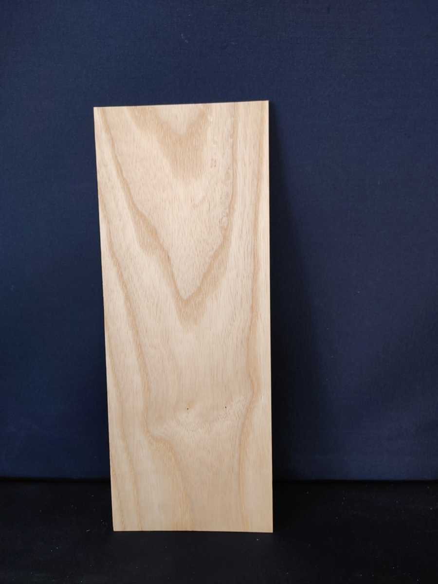 【薄板2.5mm】【虫穴有】ホワイトアッシュ(83)　木材_画像1