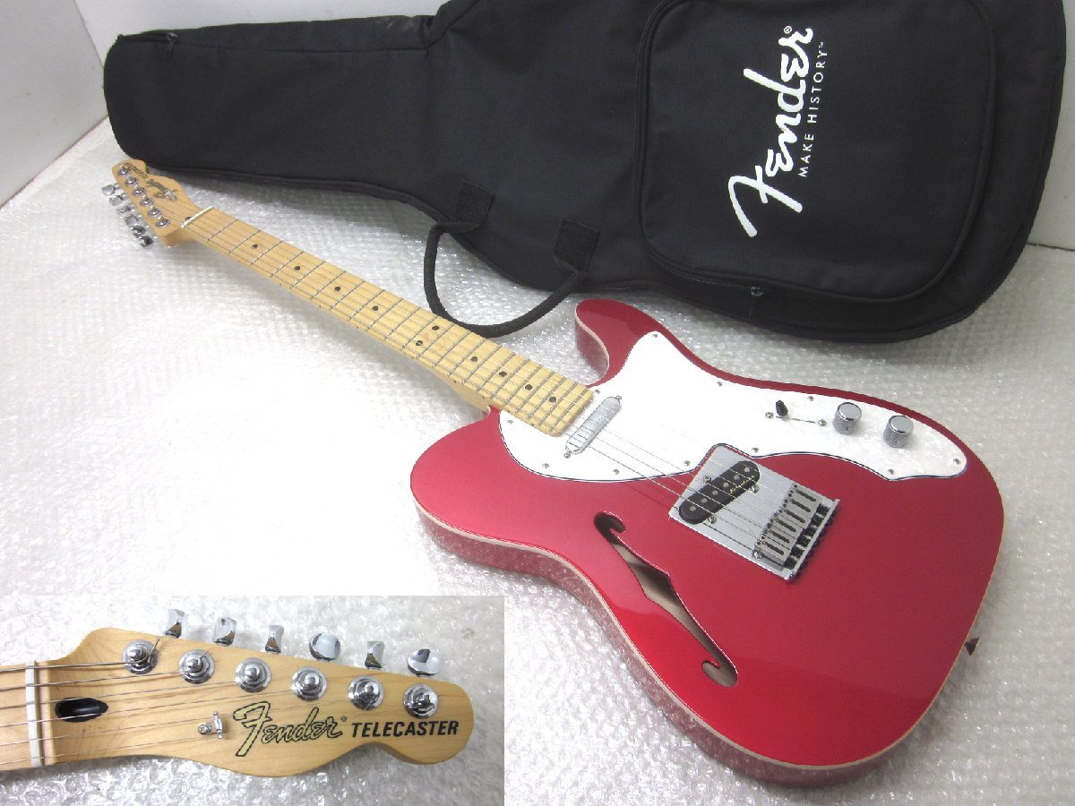 Yahoo!オークション - 美品 Fender Deluxe Tele Thinline Candy Yahoo!オークション - 美品 Fender Deluxe Tele Thinline Candy