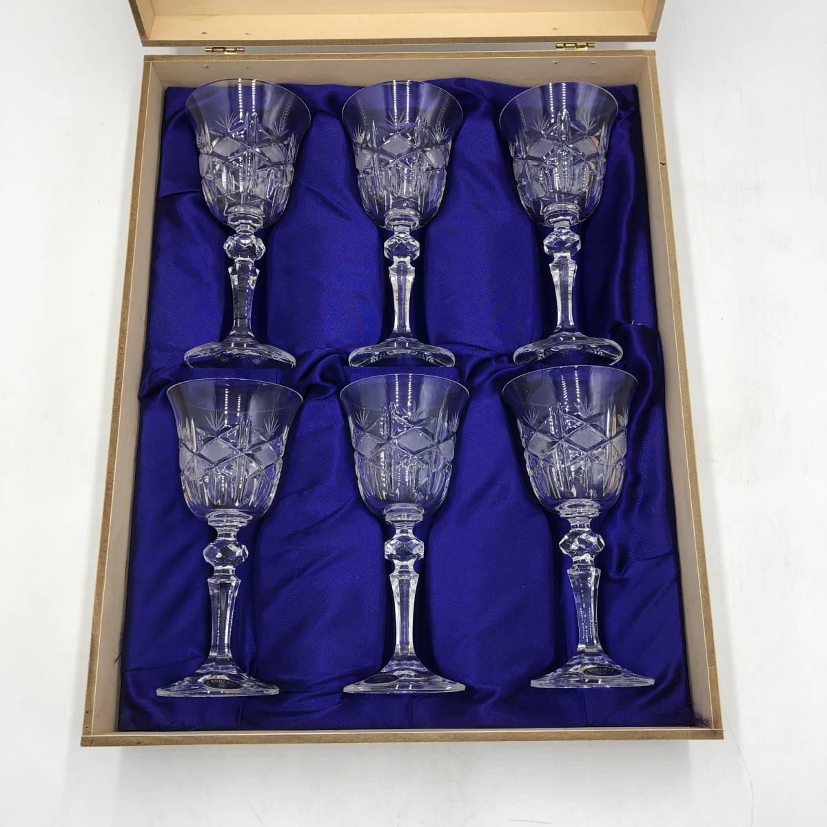 直売公式 ボヘミアングラス チェコスロバキア BOHEMIAN GLASS 未使用品