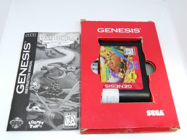 セガ GENESIS LOONEY TUNES DESERT DEMILITIONの画像2