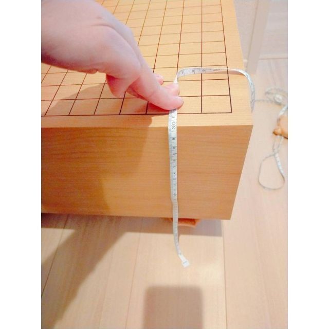 囲碁盤 高級感 6寸 猫脚 重量感 へそあり-
