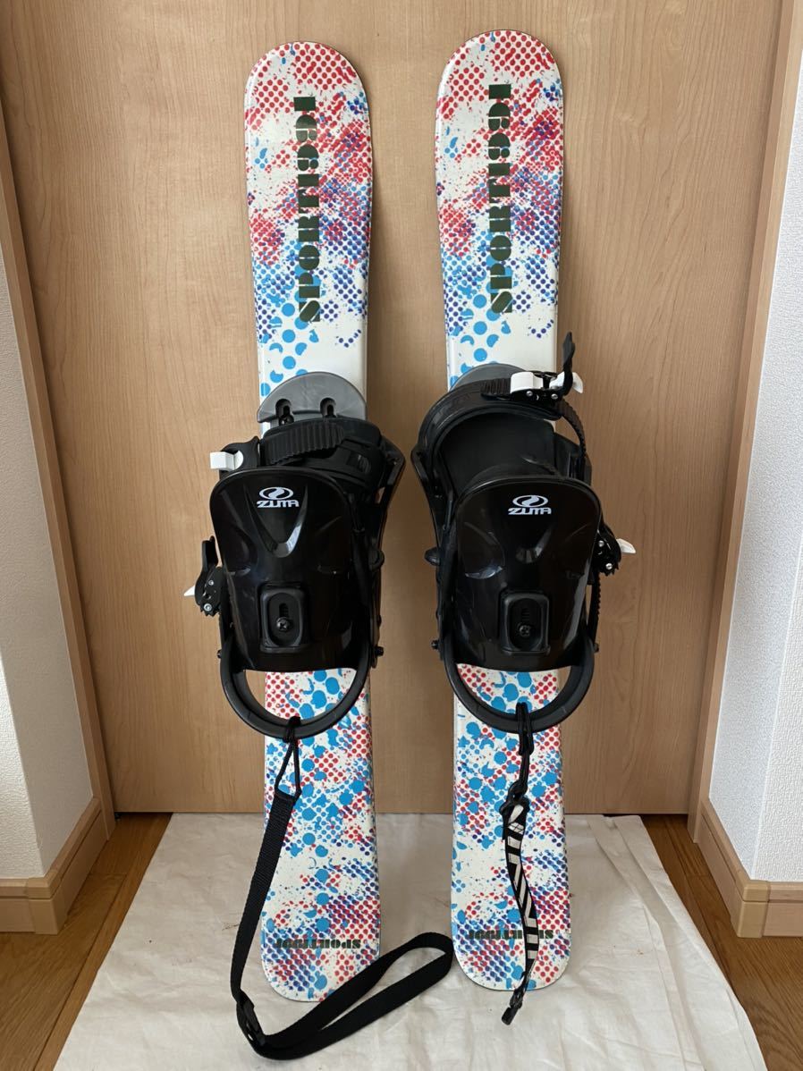 スキーボード ショートスキー 90cm ソフトブーツ対応スノーボード