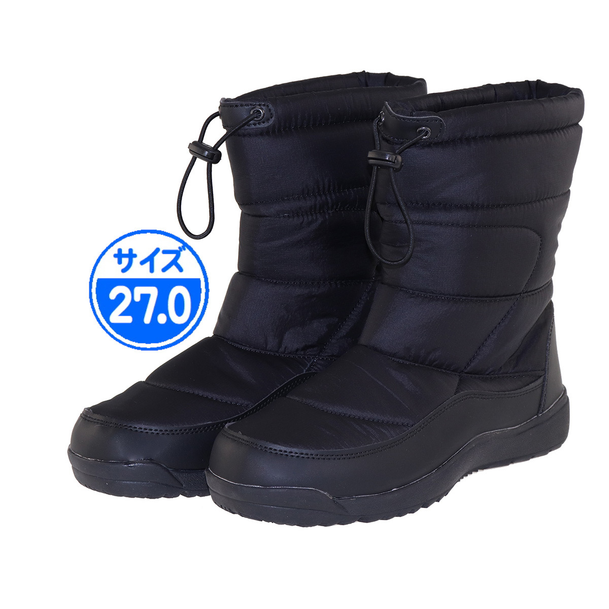 [ new goods unused ] protection against cold boots black 27.0cm black 17393