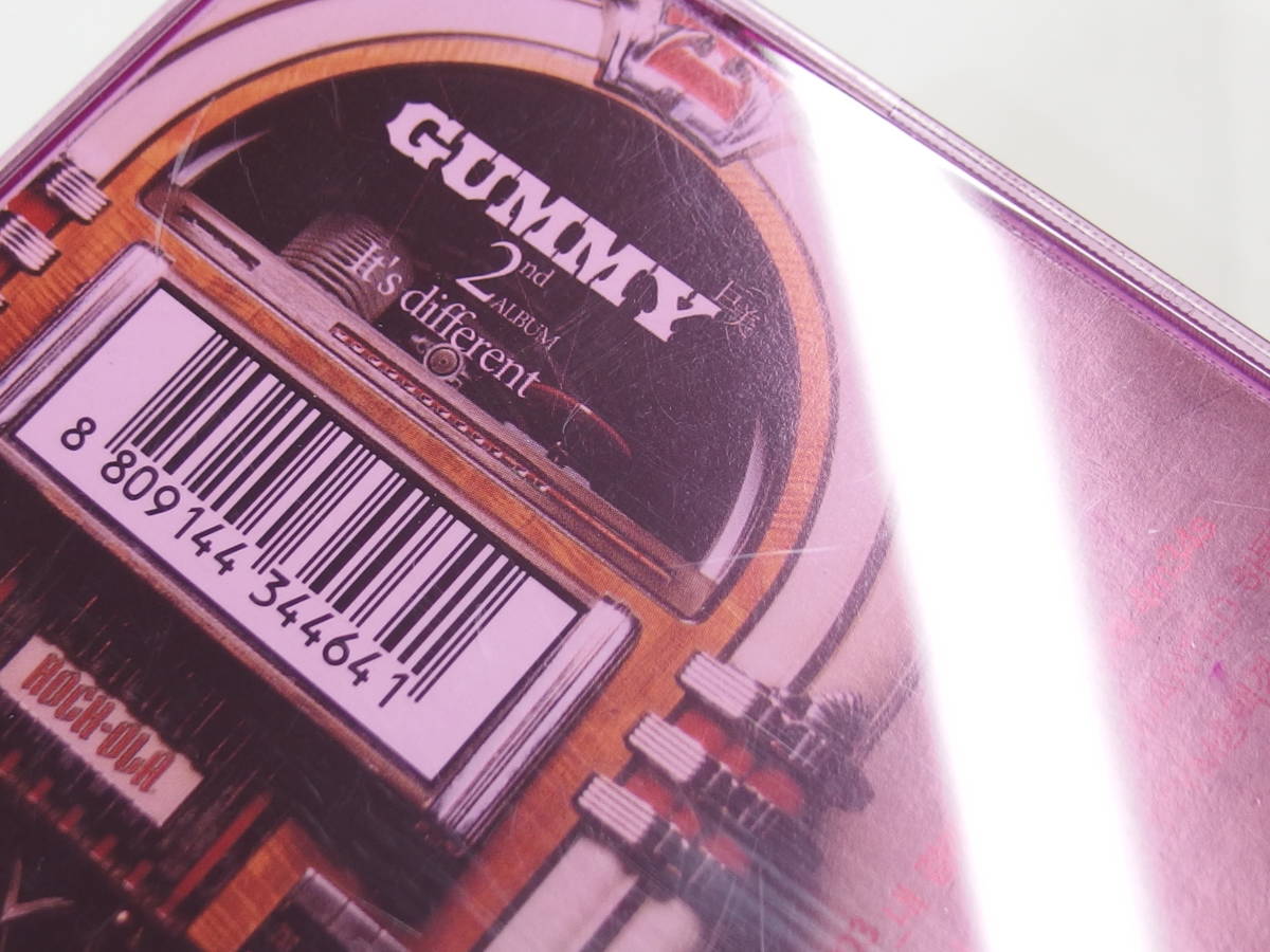 CD / GUMMY / 2nd ALBUM It's different / 『M14』 / 中古_擦り傷あり