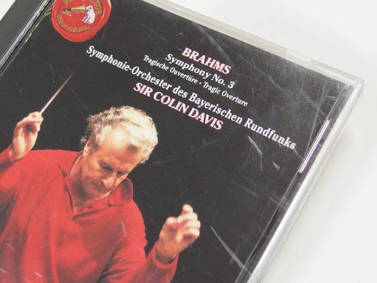 CD / BRAHMS / Symphony No.3・Tragische Ouverture / 『M14』 / 中古_スレ・傷・シミ・割れあり