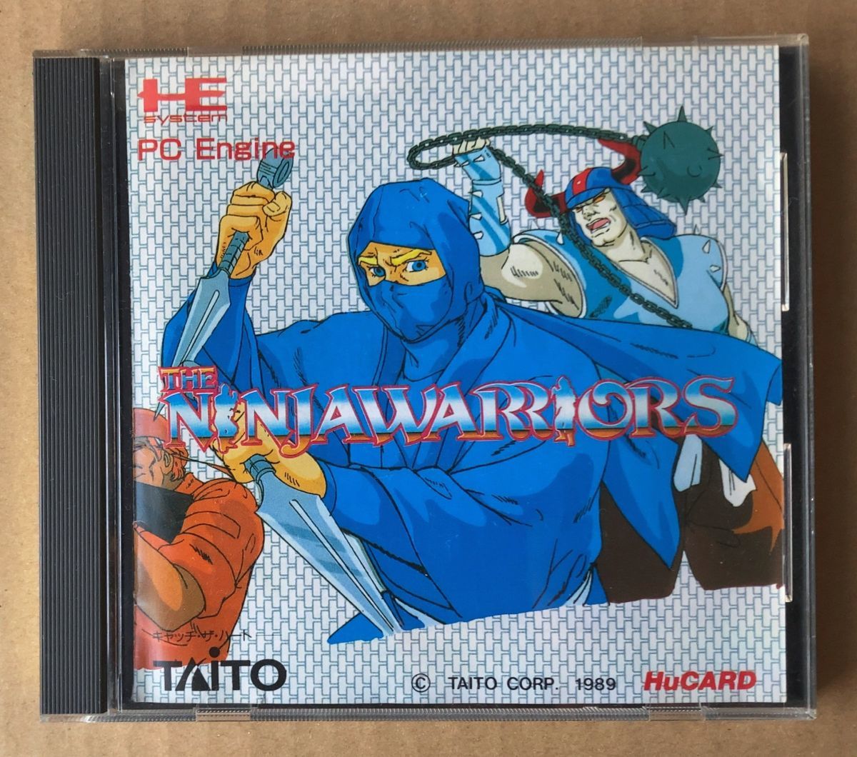 PCE ニンジャウォーリアーズ THE NINJA WARRIORS PCエンジン用ソフト HuCARD タイトー TAITO 動作確認済の画像1