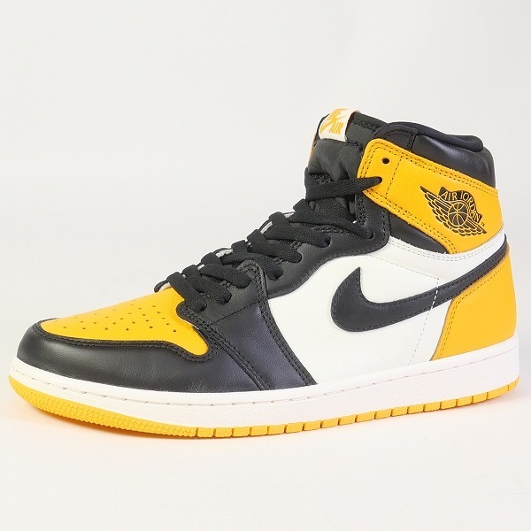 NIKE ナイキ AIR JORDAN 1 RETRO HIGH OG Taxi 555088-711 スニーカー オレンジ Size 【26.0cm】 【新古品・未使用品】 20752867_画像1