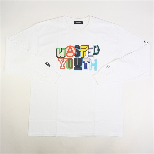 Wasted youth way ste do Youth Verdy ×UNDERCOVER Logo LS long T белый Size [XL] [ новый старый товар * не использовался товар ] 20753498